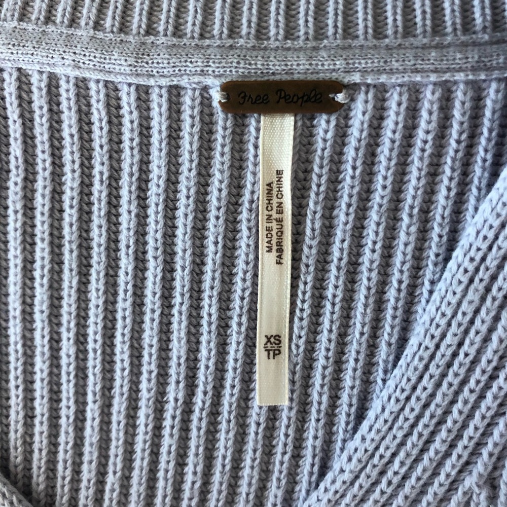 Lilac Free People Sweater - Picture 3 of 3